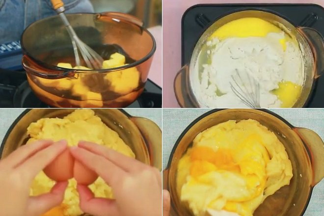 cách làm vỏ bánh su kem chiên